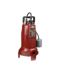 Liberty Pumps LSGX202A LSGX200 1-Phase High-Head 2-Stage Submersible Grinder Pump in Red