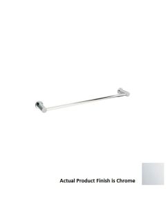 Valsan M6716CR Montana Contemporary 25" L Single Towel Rail in Chrome