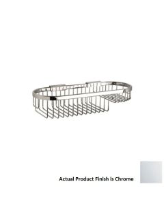 Valsan M868CR Classic Detachable Oval Basket, Medium in Chrome