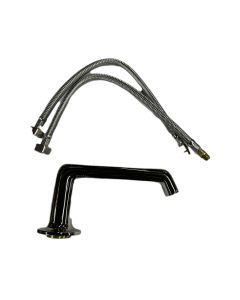Ottone MA102PC Tub Spout without Drain in Polished Nickel