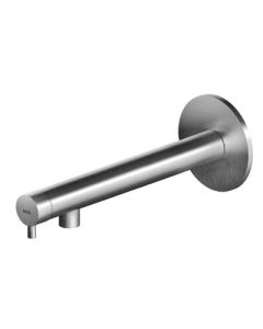 MGS Designs MB278T-M Wall Mounted Single Lever Mixer in Matte Stainless Steel