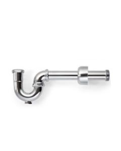 McGuire MCT150UTL17B 1-1/4 in. Brass P-Trap In Chrome