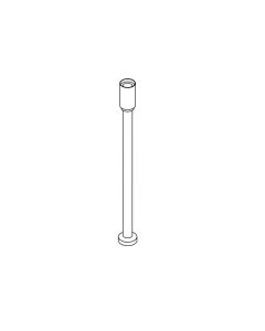 Agape MET0475S 1-1/4" Waste Trap with Floor Drain in Chrome