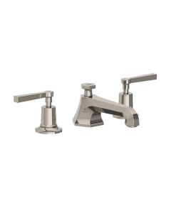 Lefroy Brooks ML1228-ST Deck mounted Lever Handle Three Holes Basin Mixer with P.U.W in Satin Nickel