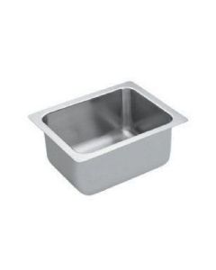 Moen 22354 Lancelot 14" W X 18" L X 10" H Stainless Steel Single Bowl Sink