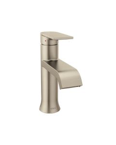 Moen 6702BN Genta LX One-Handle Bathroom Faucet in Brushed Nickel