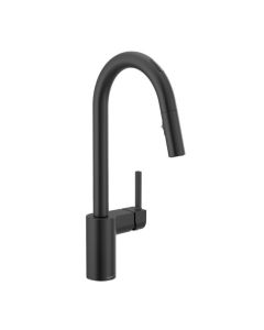 Moen 7565EVBL Align™ Smart 1.5 GPM One-Handle High Arc Pull Down Kitchen Faucet in Matte Black