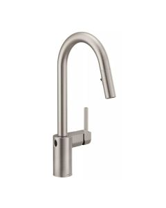 Moen 7565EWSRS Align™ 1.5 GPM MotionSense Wave One-Handle High Arc Pull Down Kitchen Sink Faucet in Spot Resistant Stainless