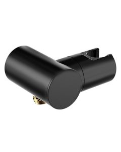 Moen A755BL Wall Mounted Hand Shower Bracket with Drop Elbow in Matte Black