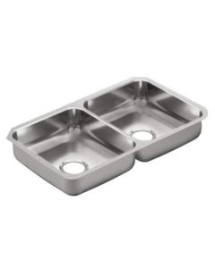 Moen G20214 2000 Series Undermount Stainless Steel Kitchen Sink