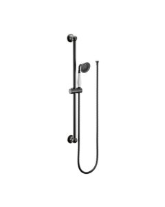 Moen S12107EPBL Weymouth 1.75 GPM Eco-Performance Single Function Hand Shower with 30" Slidebar and 69" Hose in Matte Black
