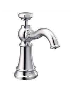 Moen S3955C Traditional Deck Mounted Soap Dispenser with 18 oz Capacity in Chrome
