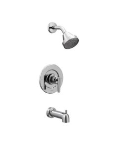 Moen UT2903EP Gibson™ M-Core™ 2-Series Tub/Shower Trim Set with 1.75 GPM Single Function Shower Head in Chrome (Rough Sold Separately)