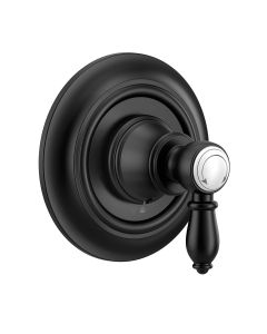 Moen UTS32205BL Weymouth™ M-Core Transfer Valve Trim in Matte Black (Rough Sold Separately)