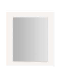 Robern MR2430D4FPE4R M Series Reserve 23-1/4" W X 30" H X 4" D Recessed Single Door Medicine Cabinet in Polished Edge with Right Side Slow-Close Hinges, Electric+ Upgrade