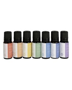 Mr. Steam MS CHAKRA7 Multi Chakra Aroma Oil Package in 10 mL Bottle