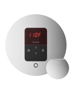 Mr. Steam MSITEMPORD-PC iTempo Steam Shower Control and Aroma Designer SteamHead in Round Polished Chrome
