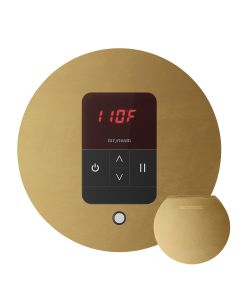 Mr. Steam MSITEMPORD-RAW iTempo Steam Shower Control and Aroma Designer SteamHead in Round Custom Plated/Unfinished