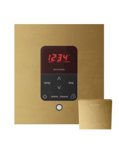 Mr. Steam MSITPLUSSQ-RAW iTempoPlus Steam Shower Control and Aroma Designer SteamHead in Square Custom Plated/Unfinished