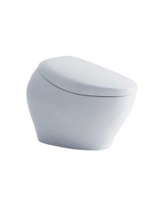 Toto MS900CUMFG#01 NEOREST NX1 Dual Flush 1.0 or 0.8 GPF Toilet with Integrated Bidet Seat and EWATER+ in Cotton White