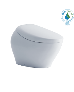 Toto MS902CUMFG#01 Neorest® NX1 Dual Flush 1.0/0.8 GPF Toilet Bowl with Integrated Bidet Seat in Cotton White
