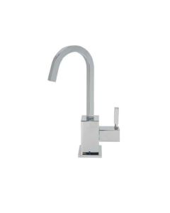 Mountain Plumbing MT493BO-NL/PVD Lavatory Supply Kit - Brass Oval Handle with 1/4 Ball Valve (MT403-NL) - Angle, No Trap in Polished Brass
