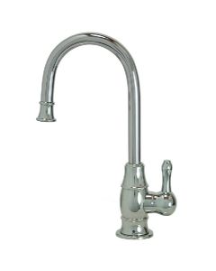 Mountain Plumbing MT1853-NL/PVDPN Point-of-Use Drinking Faucet with Traditional Curved Body & Curved Handle in Polished Nickel