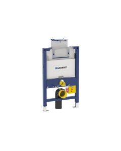 Geberit 111.018.00.1 Duofix Carrier With Omega Concealed Tank For 2x6 Pre-wall Construction