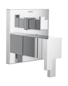 Brizo T75580-PC Siderna Thermostatic Valve with Integrated 3-Function Diverter Trim in Chrome