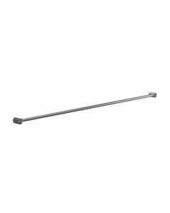 Frost Design N1917-1 Nova2 Kitchen & Wardrobe Rail in Brushed Stainless