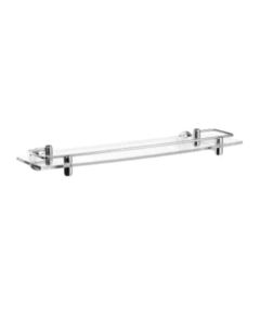 Samuel Heath N9543-PN Fairfield Glass Shelf With Lifting Rail in Polished Nickel