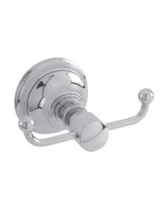 Newport Brass 30-13/52 Double Robe Hook in Matte White