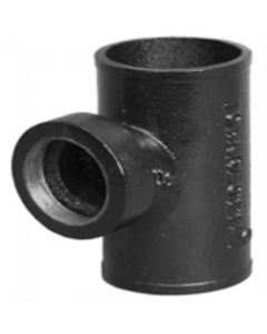 No Hub Cast Iron Tapped TY 2" x 1 1/2"