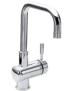 Newport Brass 2007/26 Solid Brass Single Handle Bar Faucet in Polished Chrome