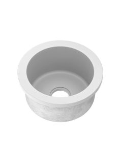 Native Trails NSB1607-P NativeStone Concrete Sink for Bar and Prep in Pearl