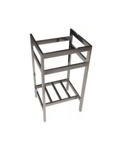 Empire NSBM21-PC New South Beach 31-1/8" H X 17-7/8" W X 17" D Console for Milano Sink in Polished Chrome