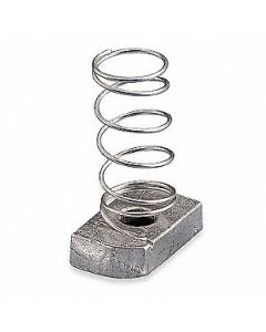 galvanizedanized Strut Nut w/ Spring 3/8" 3-8 kindorf spring nut fig. n821