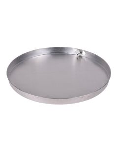 Oatey 34191 32" Aluminum Water Heater Pan with 1" PVC Adapter