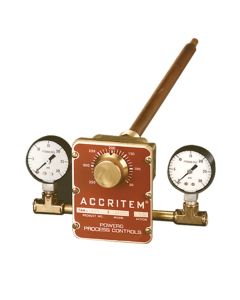 Watts 7441214, 7441214, Accritem Regulator, Copper Bulb, Air Operated, Reverse Action, Adjustable Set Point 50-350 F