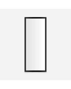 Robern PC1230D4TNN83 Profiles Framed Cabinet, 12" W X 30" H X 4" D, Matte Black, Non-Electric, Reversible Hinge