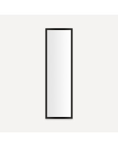Robern PC1240D4TNN83 Profiles 12" W X 40" H X 4" D Medicine Cabinet, Non-Electric, Reversible Hinge in Matte Black