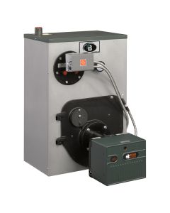 Peerless 14360 WBV-E-03-WPCTL WBV® Series 147 Input MBtu 87.5% AFUE Oil-Fired Water Boiler with Circulator, Hydrostat, and Tankless Coil - (Packaged - Burner Sold Separately)