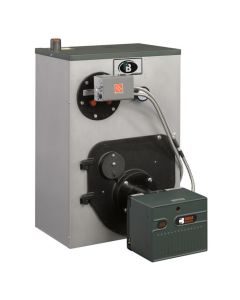 Peerless 14459 WBV-E-04-WPCTL WBV® Series 210 Input MBtu 87% AFUE Oil-Fired Water Boiler With Circulator, Hydrostat, And Tankless Coil - (Packaged - Burner Sold Separately)