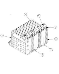 Peerless 90059 Sect211A Right End 50#/GG1024
