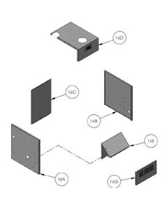 Peerless 90447 Jacket Assembly (Complete Jacket) MI, MIH,MIHII-05