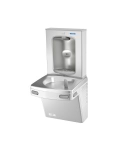 Oasis 507026 VersaCooler® II Wall Mounted Bi-Level Indoor Water Cooler with Electric Bottle Filling Station in Greystone