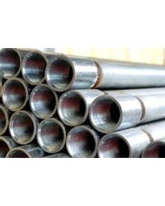 Galvanized Pipe Threaded with Coupling 1 1/4" x 21'