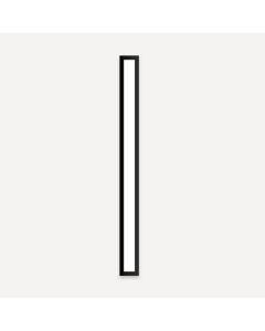 Robern PL3.540TLSC83D4 Profiles Framed Lighting 3-1/2" W X 39-3/8" H X 4-5/8" D in Matte Black with Cool White (4000K)