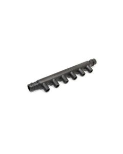 Uponor Q2267557 EP Flow-through Multi-port Tee, 6 outlets, ¾" x ¾" ProPEX