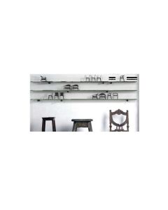 Frost Design Q3005.200.25 Quadra Shelf Bracket 4, 2 Pieces a Set in Polished Chrome